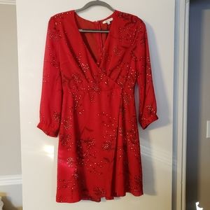 Madewell Wrap-front mini dress